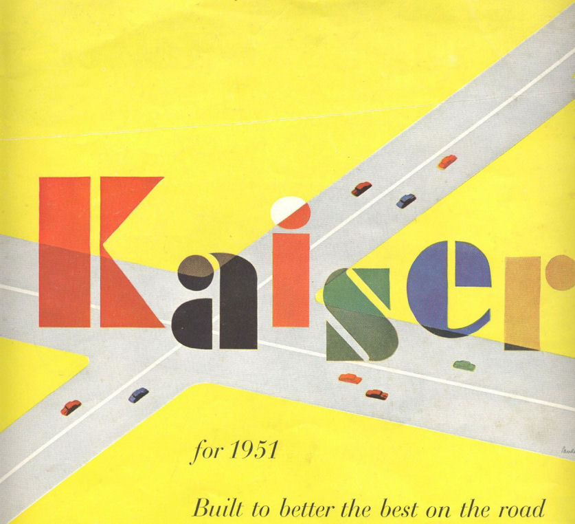 1951 Kaiser Foldout